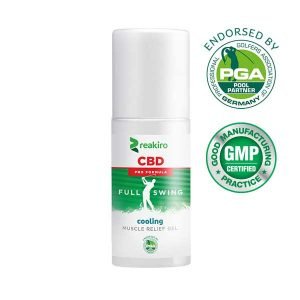 CBD Muscle Relief Golf Pro Formula Cooling Gel - Experience Ultimate Relaxation and Recovery